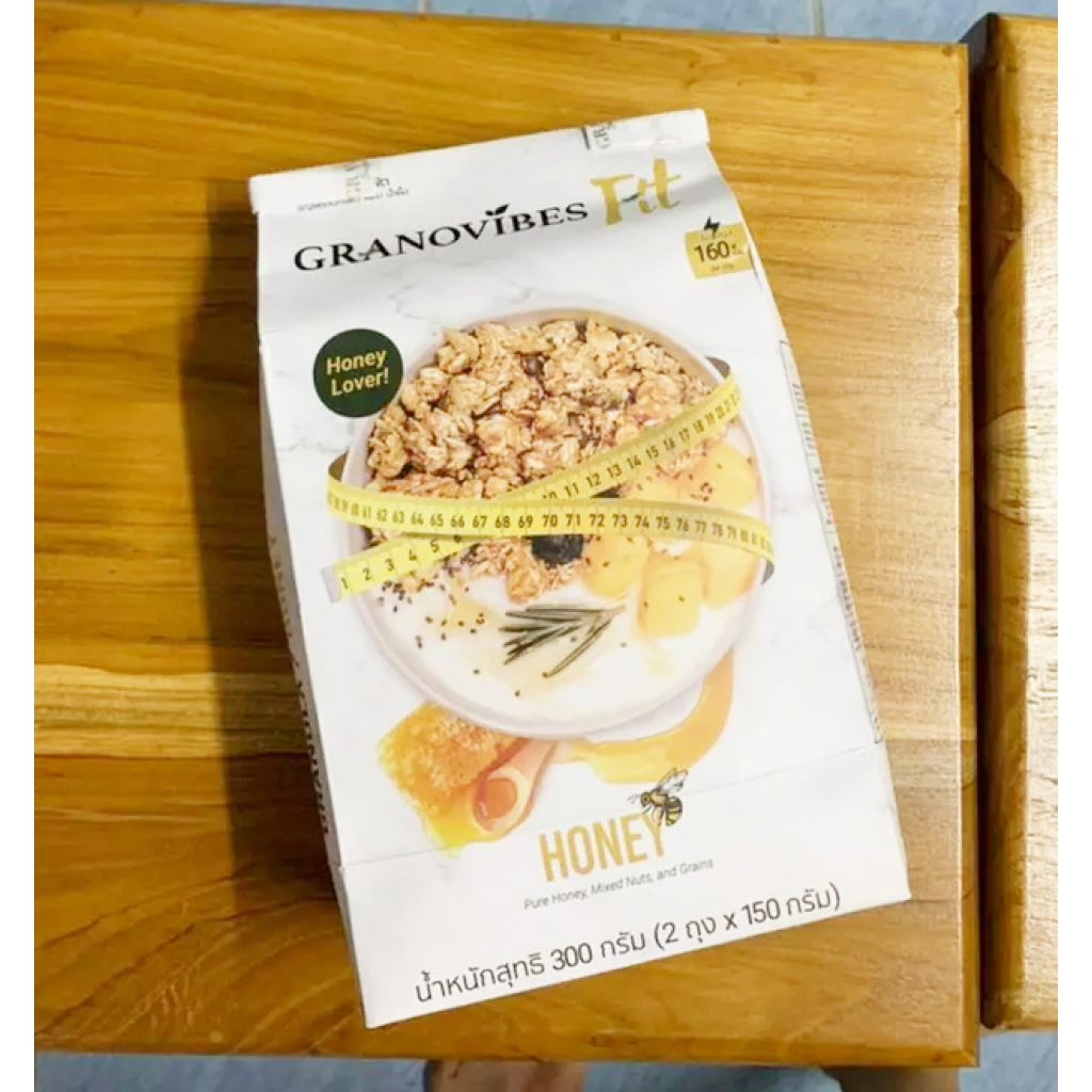 Granovibes Fit Granola Honey 300g.