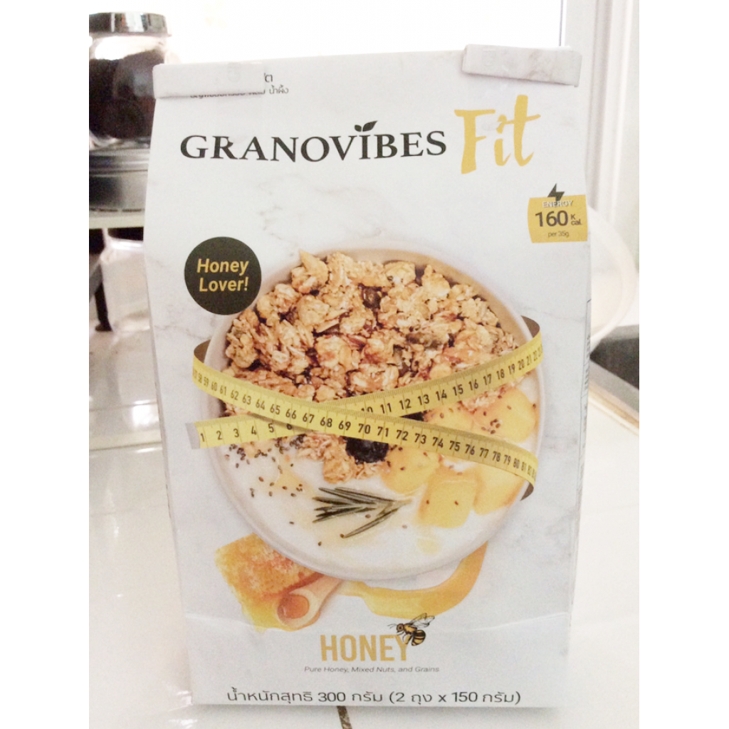 Granovibes Fit Granola Honey 300g.