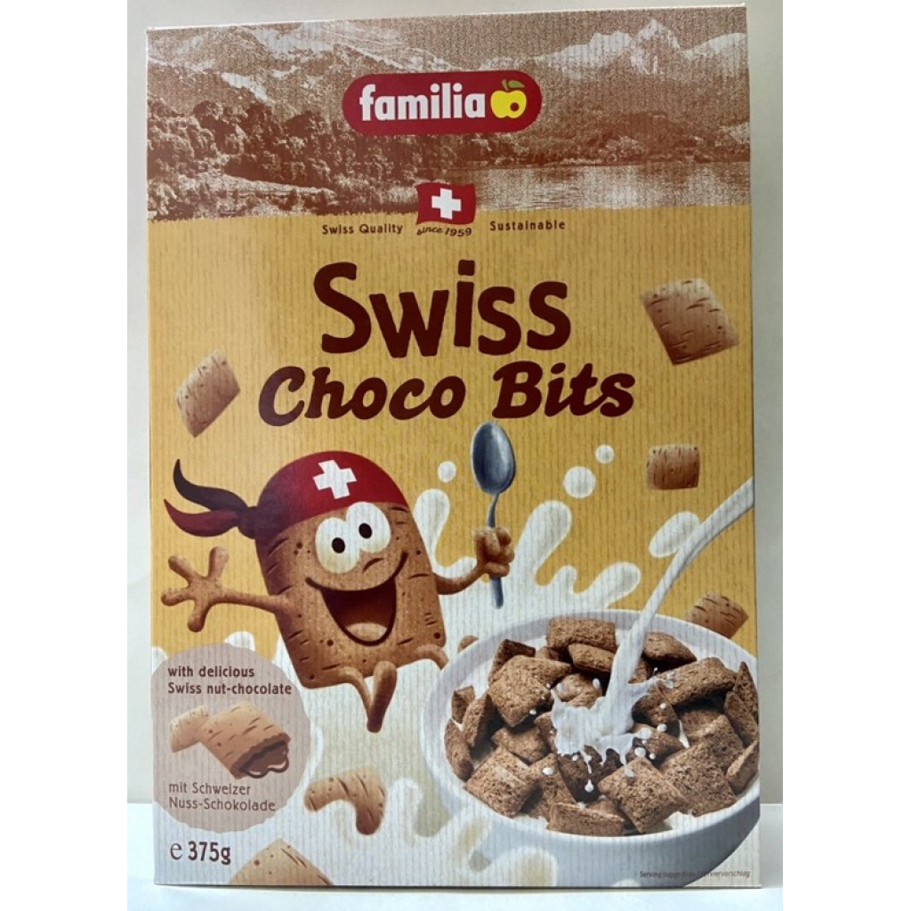 Familia Muesli Choco Bits 375g.