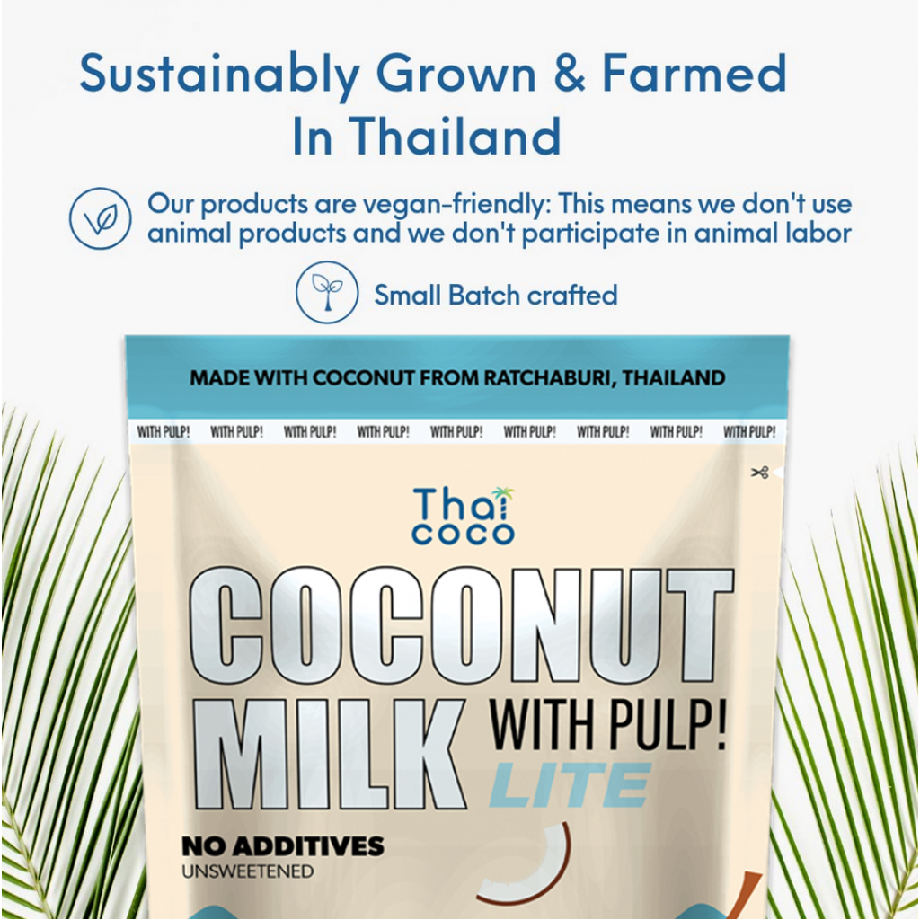 Coconut Milk Lite with Pulp 200 ml