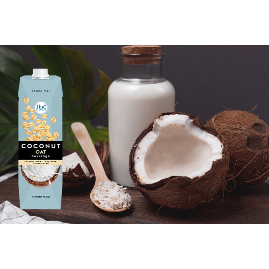 Coconut beverage with oat 1000 ml