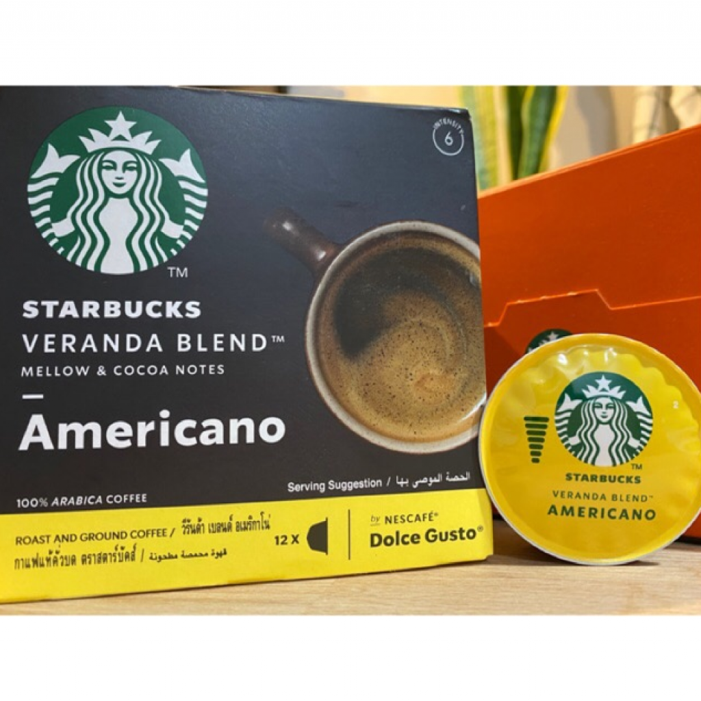 Starbucks Dolce Gusto Roast and Coffee Veranda Blend Americano 102g.