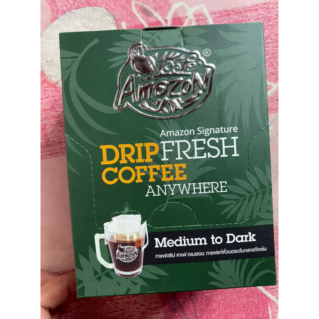 Cafe Amazon Drip Coffee Signature 9g. Pack 5sachets