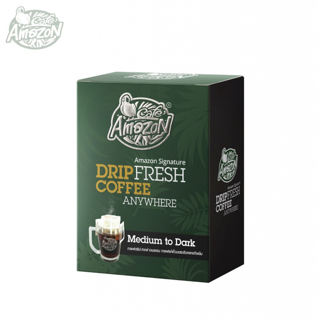 Cafe Amazon Drip Coffee Signature 9g. Pack 5sachets