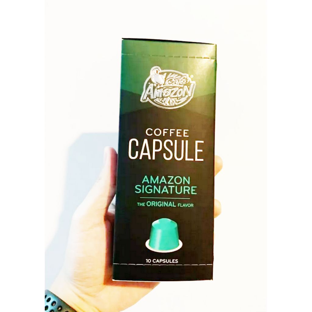 Cafe Amazon Coffee Capsule Signature Pack 10Capsule 58g.