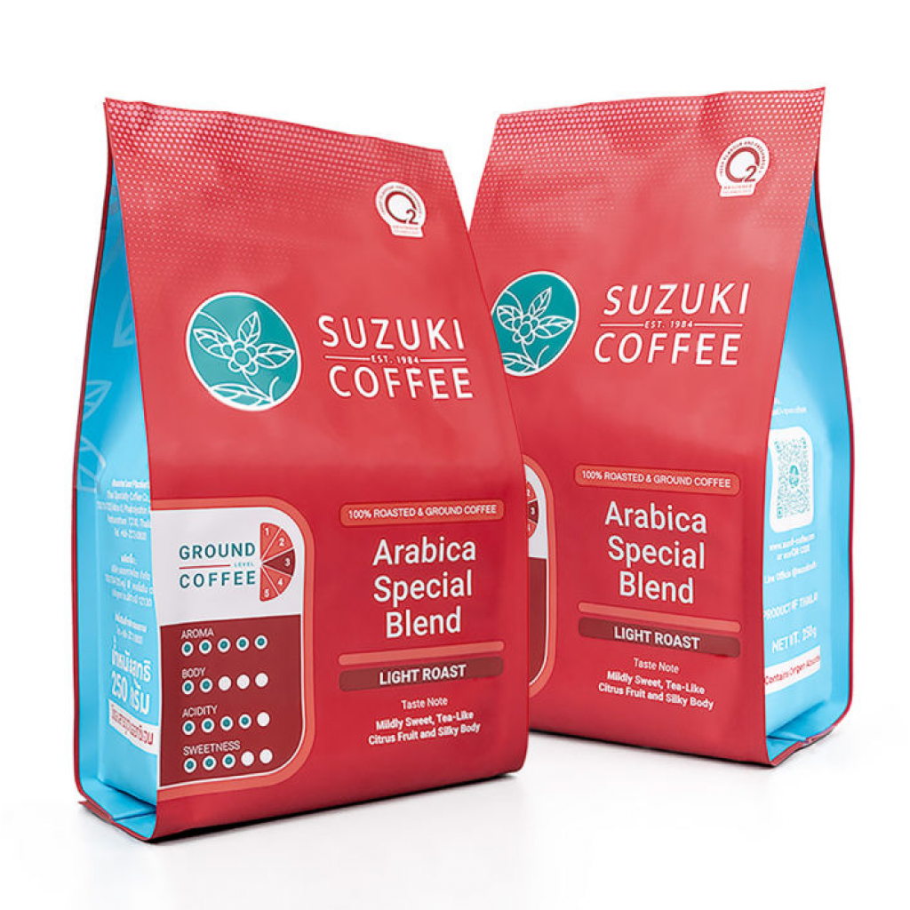 Suzuki Roast and Ground Coffee Arabica Special Blend Bag 250g.