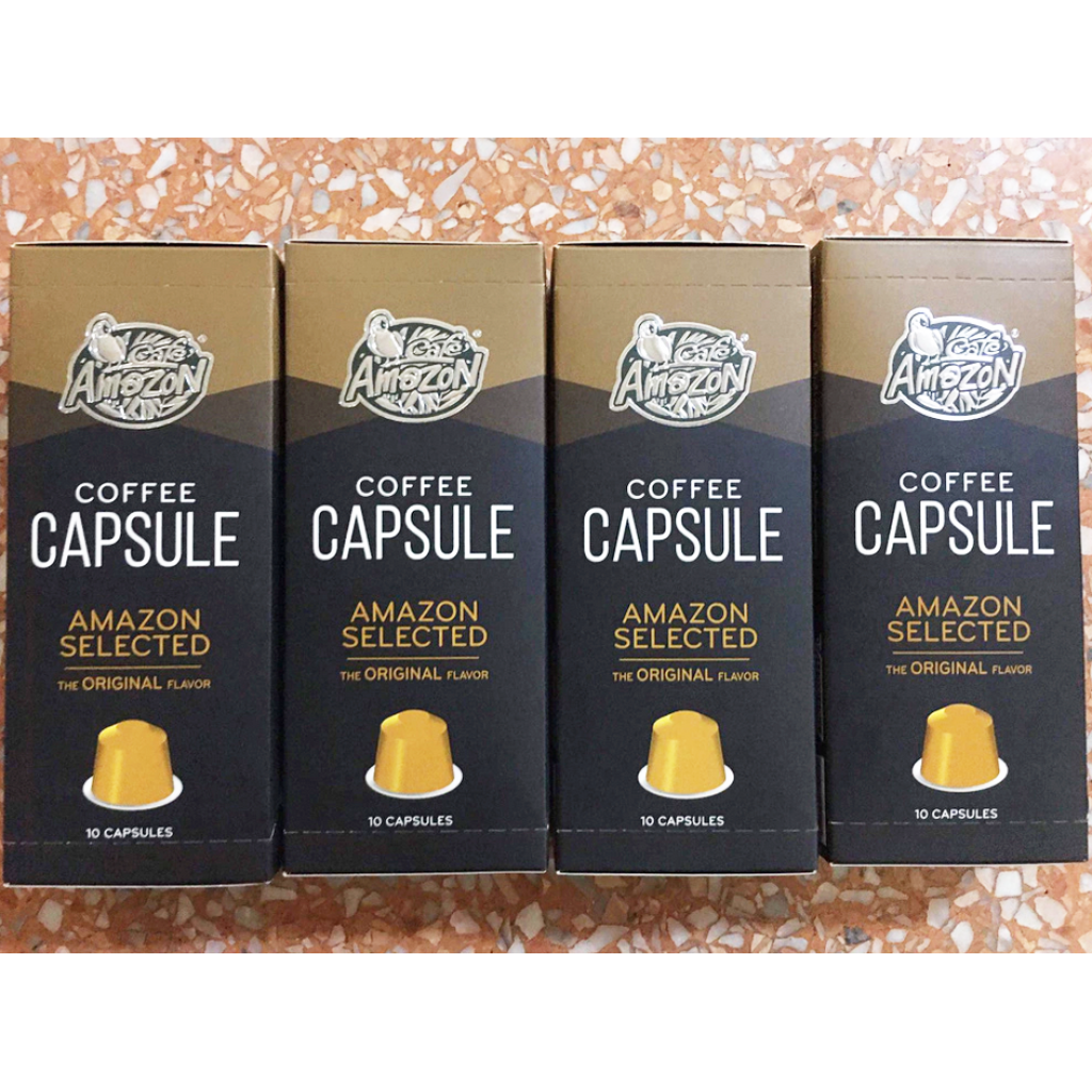 Cafe Amazon Coffee Capsule Selected Pack 10Capsule 58g.