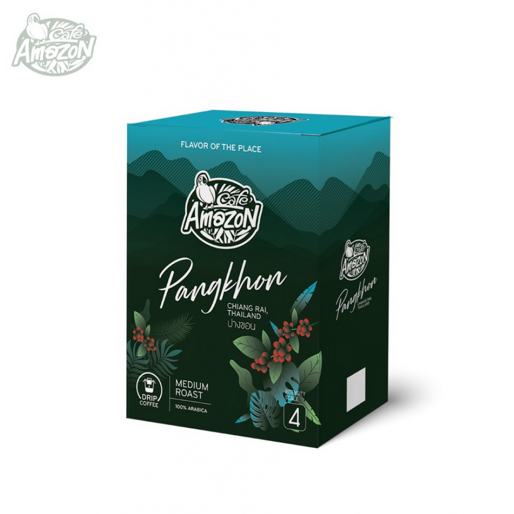 Cafe Amazon Drip Coffee Pangkhon 9g. Pack 5sachets