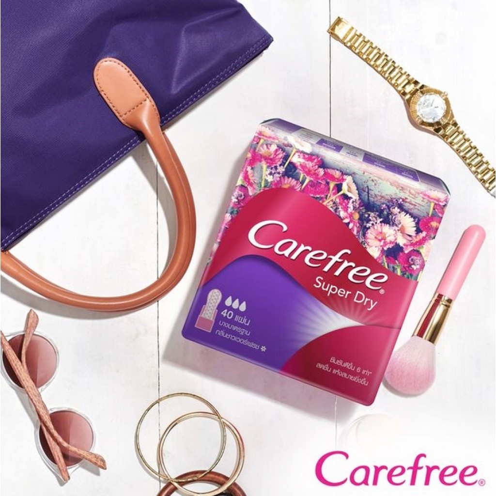 Carefree Panty Liner Regular Scented 40pcs.