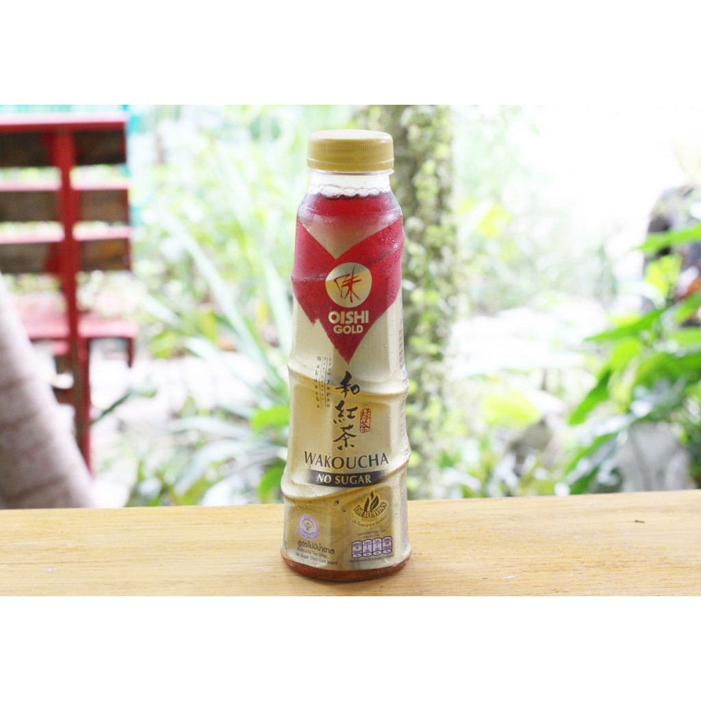 Oishi Gold Wakoucha Tea Drink No Sugar 400ml