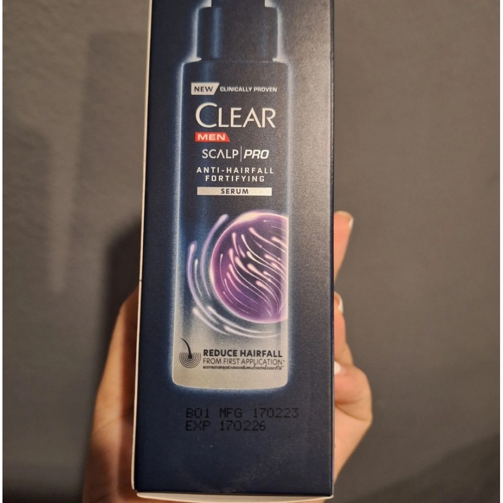 Clear Men Anti Dandruff Anti Hairfall Fortifying Shampoo 300ml.