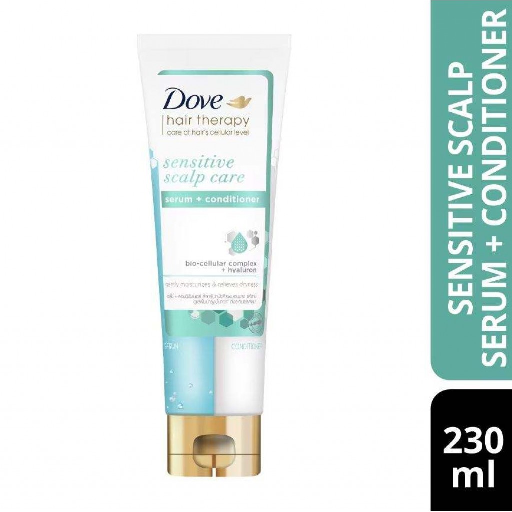 Dove Therapy Sensitive Scalp Care Serum Conditioner 230ml.