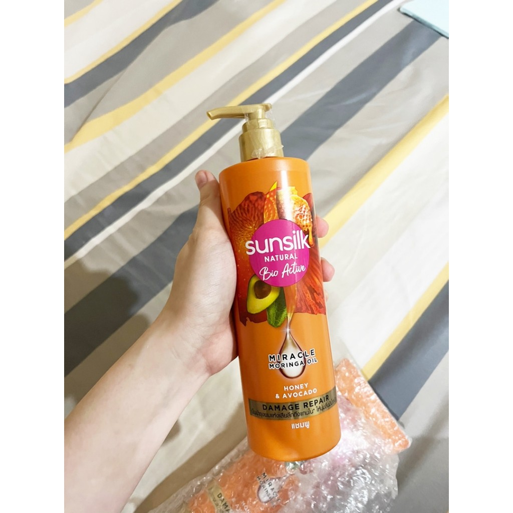 Sunsilk Natural Bio Active Honey Avocado Shampoo 380ml.