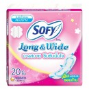 Sofy Panty Liners Long and Wide Unscent 20pcs.