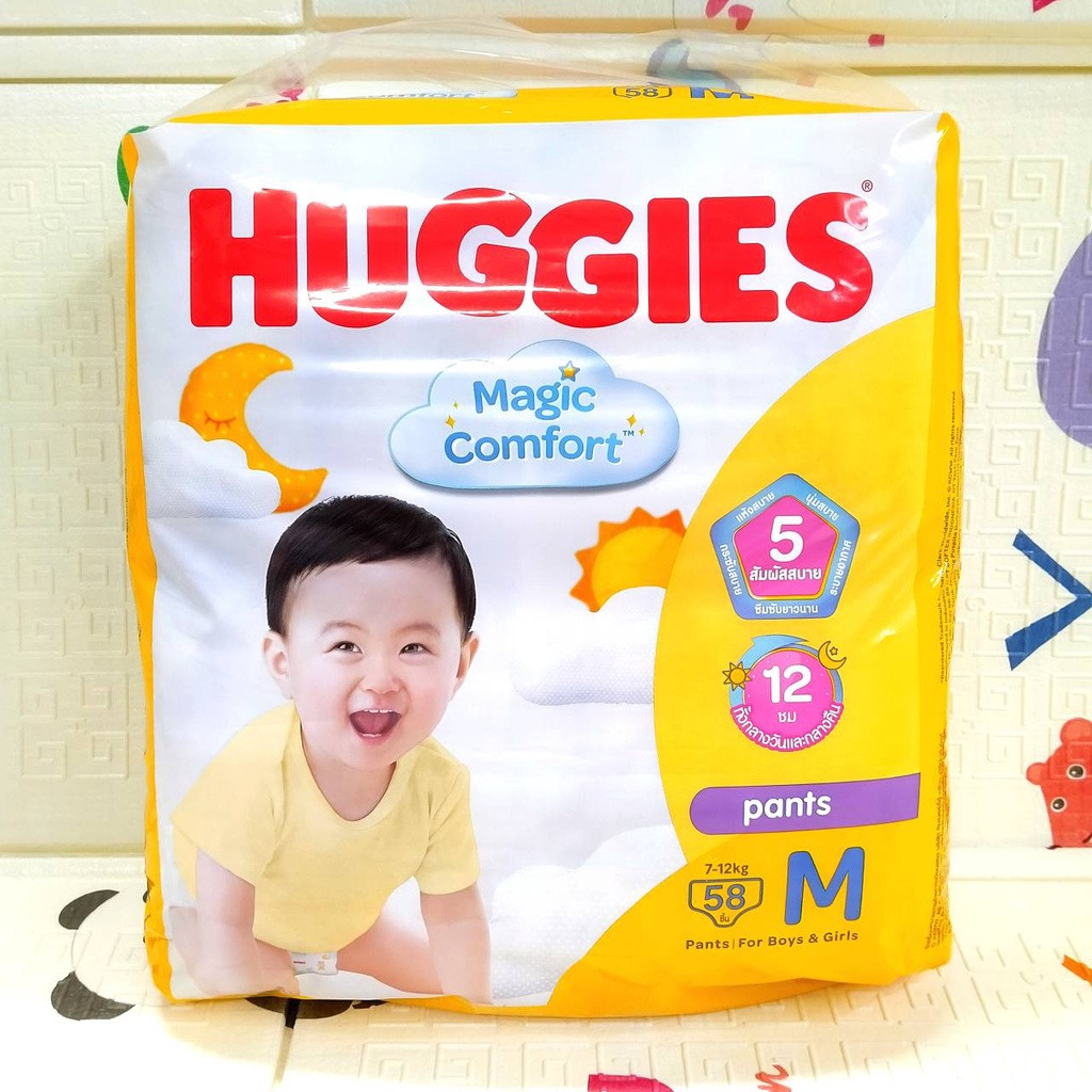 Huggies Magic Comfort Baby Diaper Pants M