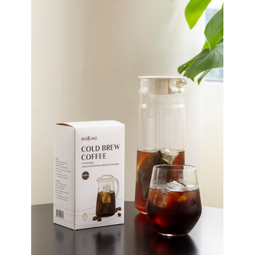 DoiTung Cold Brew Coffee 50g. Pack 3sachets