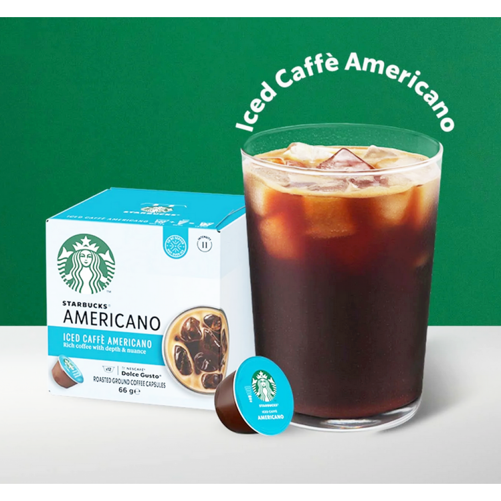 Starbucks Dolce Gusto Roast Ground Coffee Iced Caffe Americano