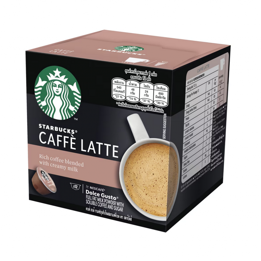 Starbucks Dolce Gusto Roast Ground Coffee Caffe Latte