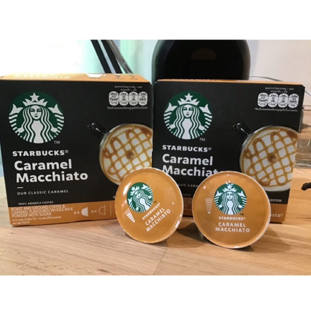 Starbucks Dolce Gusto Roast Ground Coffee Caramal Macchiato