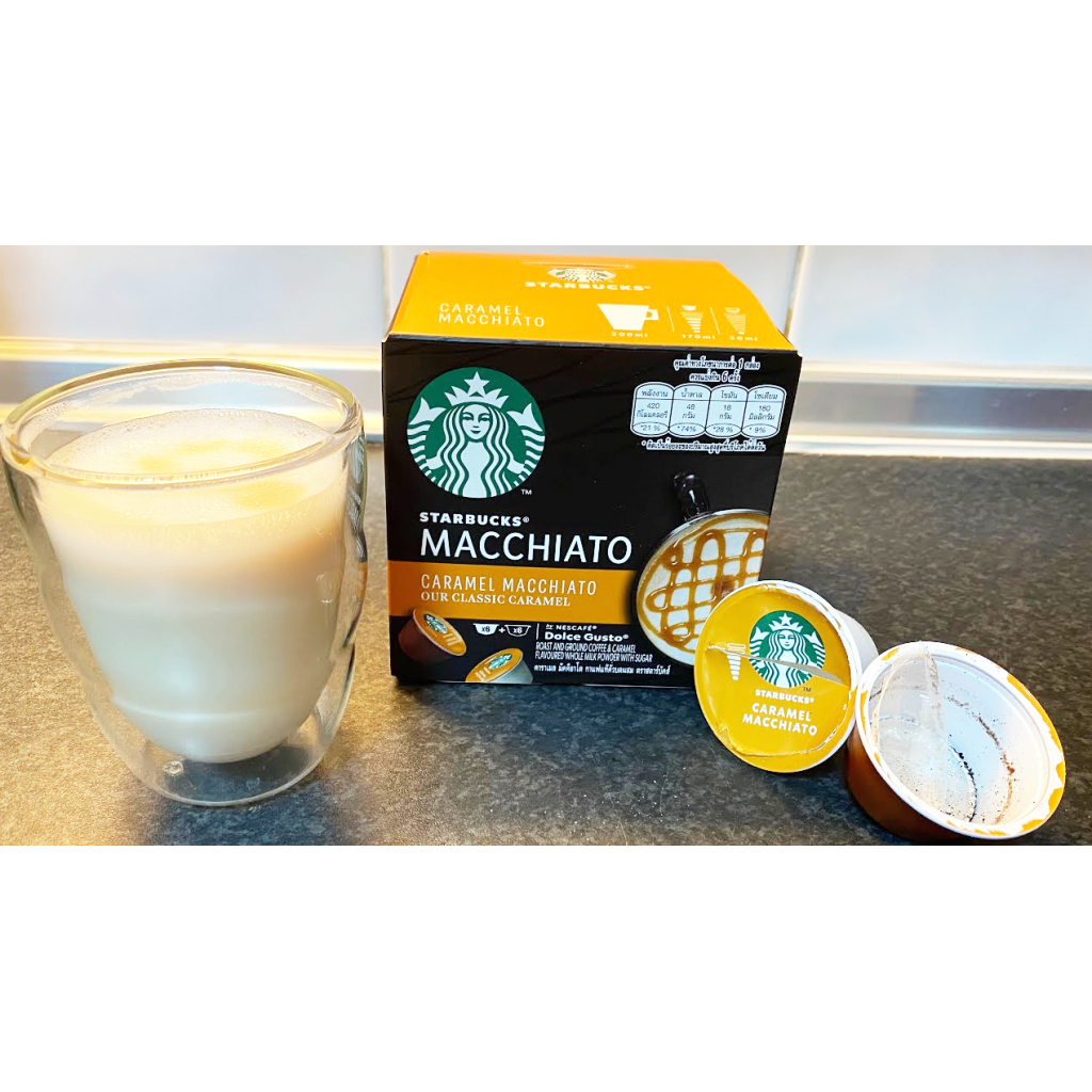 Starbucks Dolce Gusto Roast Ground Coffee Caramal Macchiato