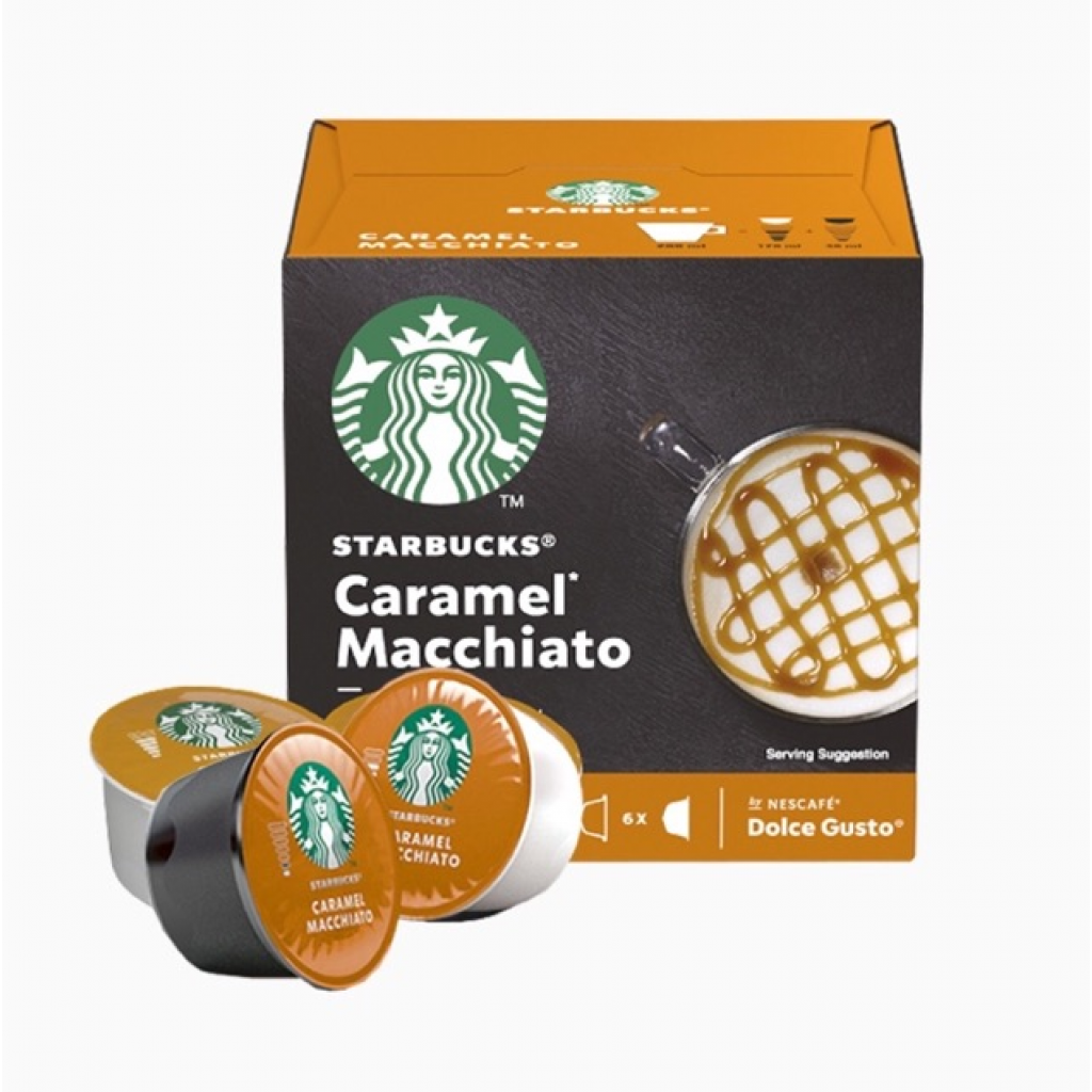 Starbucks Dolce Gusto Roast Ground Coffee Caramal Macchiato