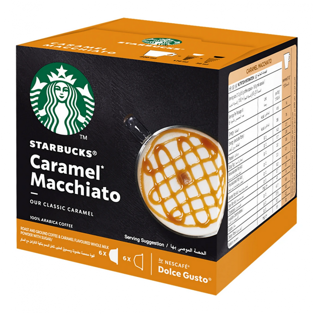 Starbucks Dolce Gusto Roast Ground Coffee Caramal Macchiato