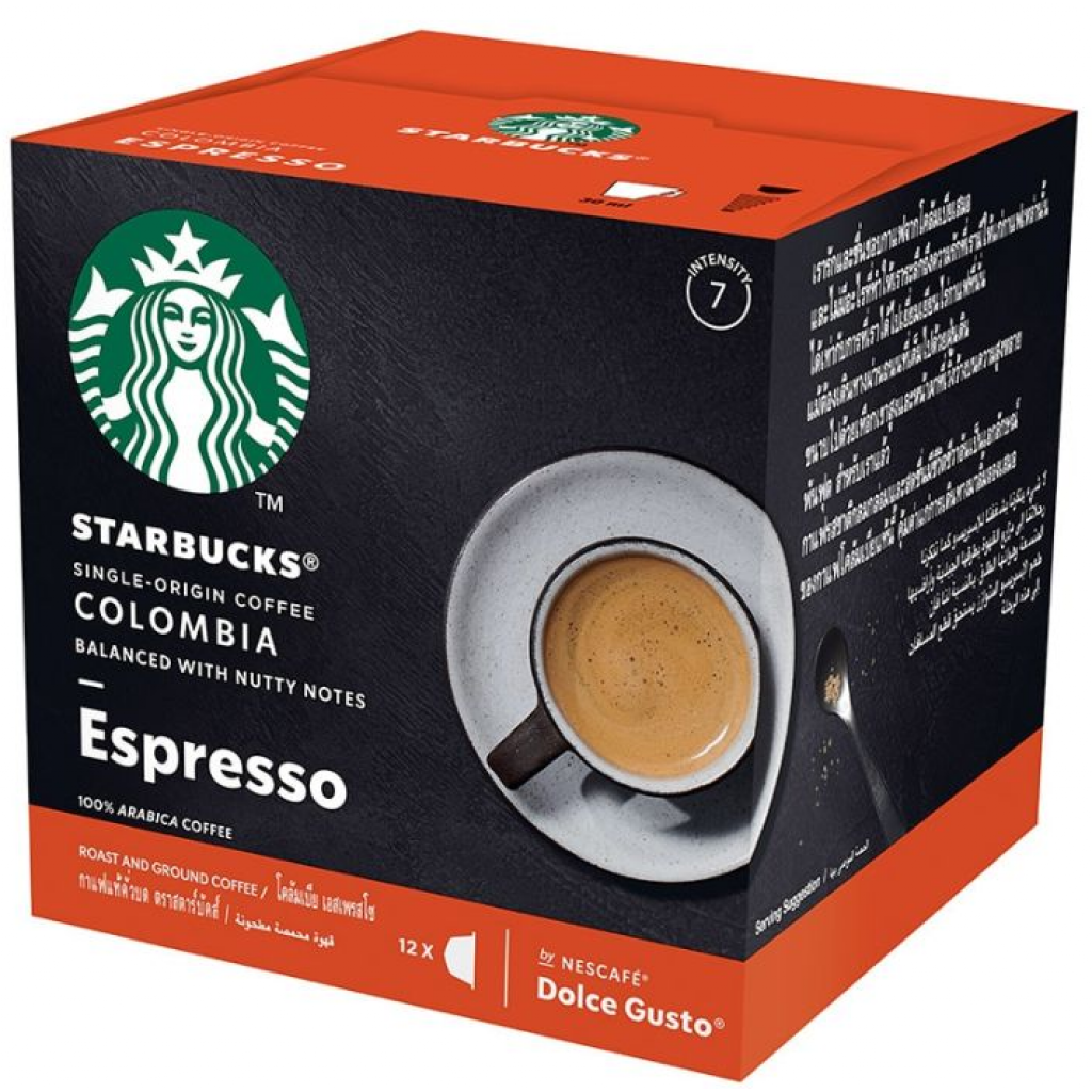 Starbucks Dolce Gusto Roast Ground Coffee Colombia Espresso