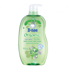 D-nee Pure Head and Body Baby Wash Organic Liquid Soap 800ml.