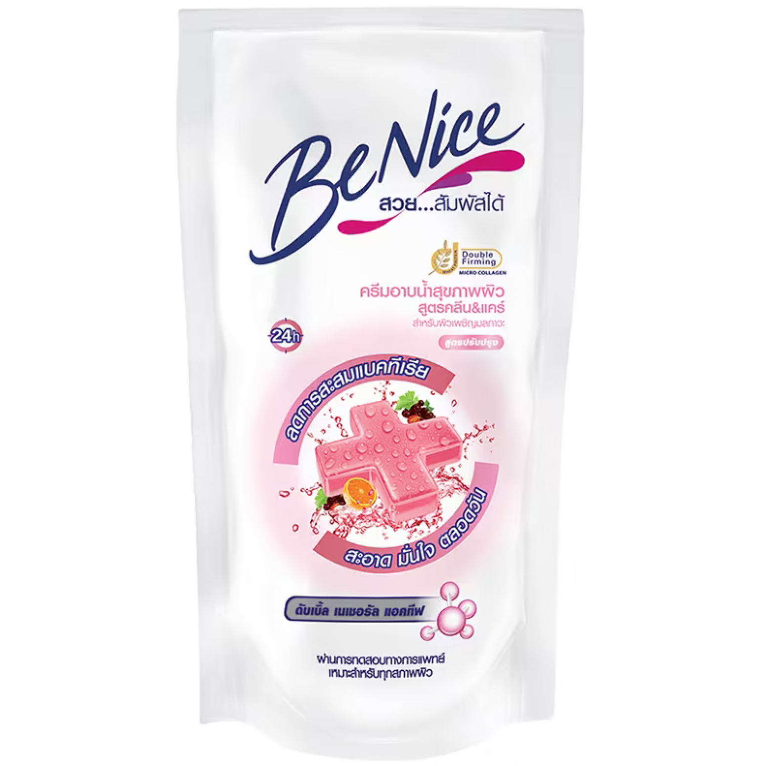 Benice Clean and Care Shower Cream 400ml. Refill