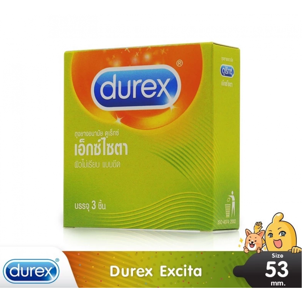 Durex Condom Excita 3 Pieces