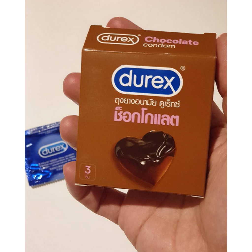 Durex Chocolate Condom 3 Pieces