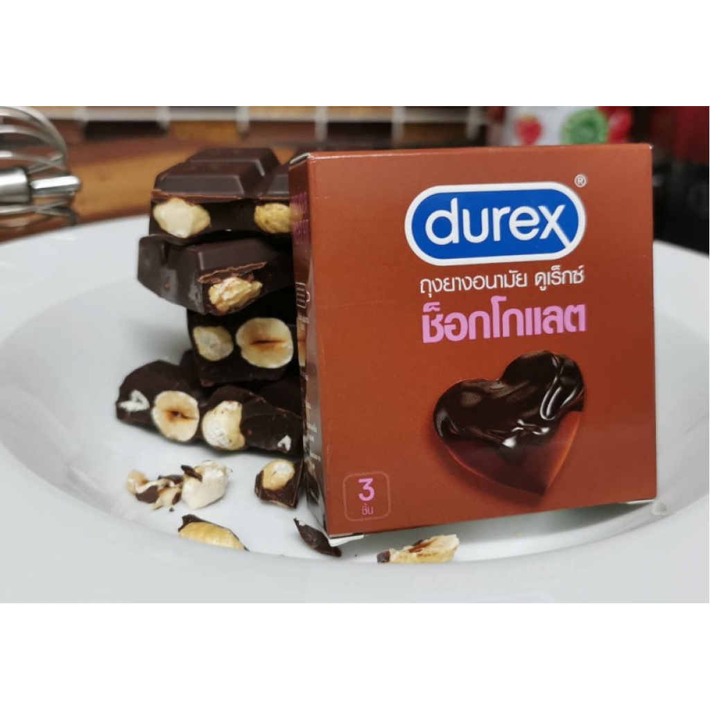 Durex Chocolate Condom 3 Pieces