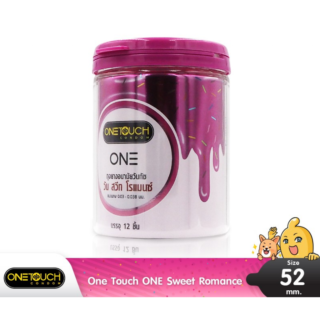 One touch Sweet Romance Condom 12 Pieces