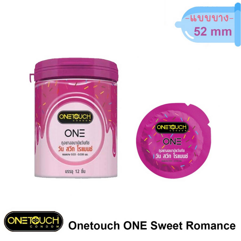 One touch Sweet Romance Condom 12 Pieces