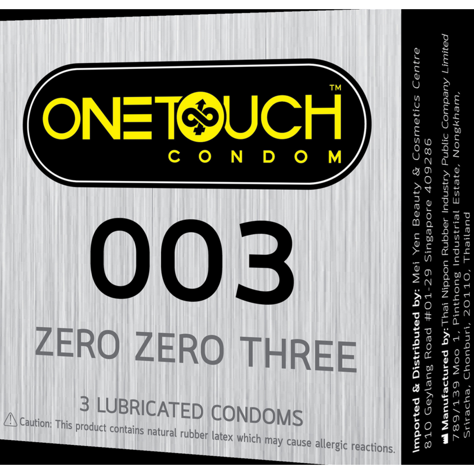 One touch Zero Zero Three 003