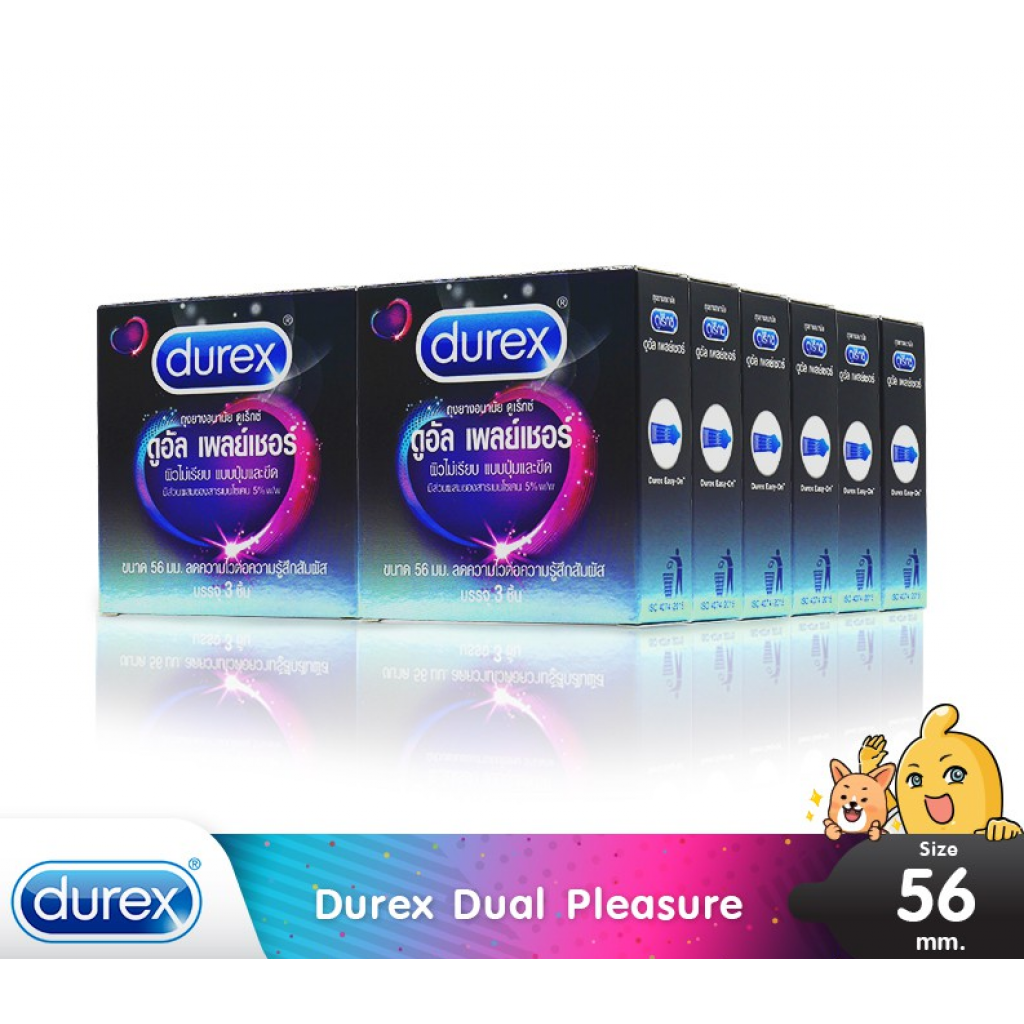 Durex Dual Pleasure 3 Pieces