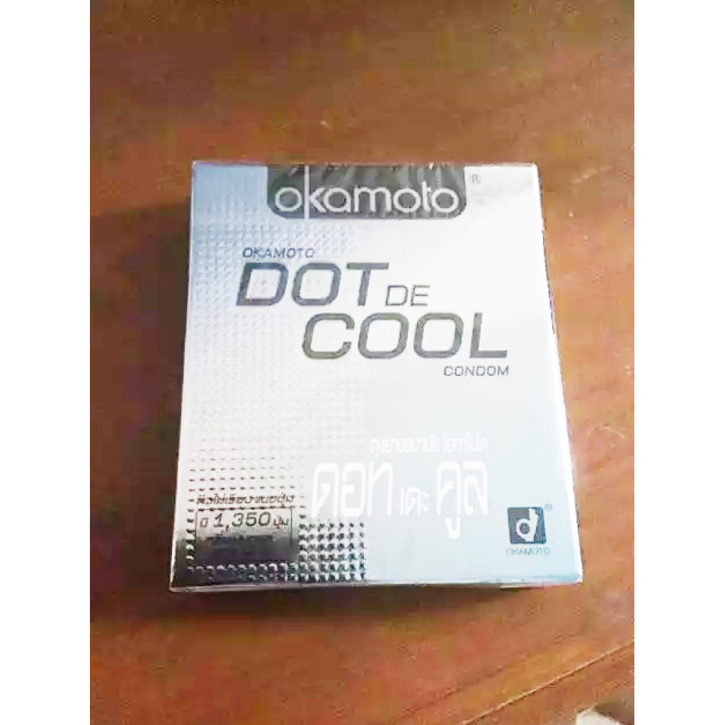 Okamoto Condom Dot De Cool 2 Pieces