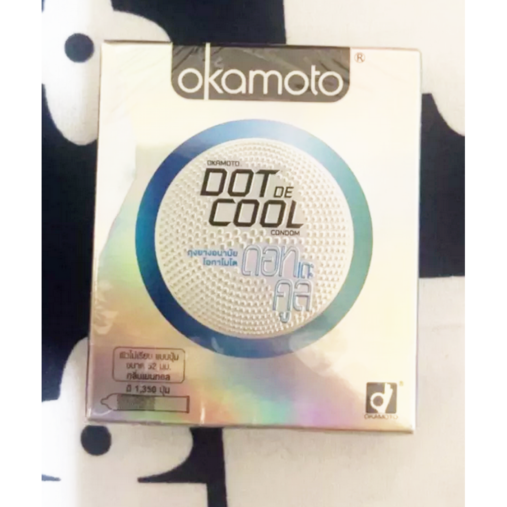 Okamoto Condom Dot De Cool 2 Pieces