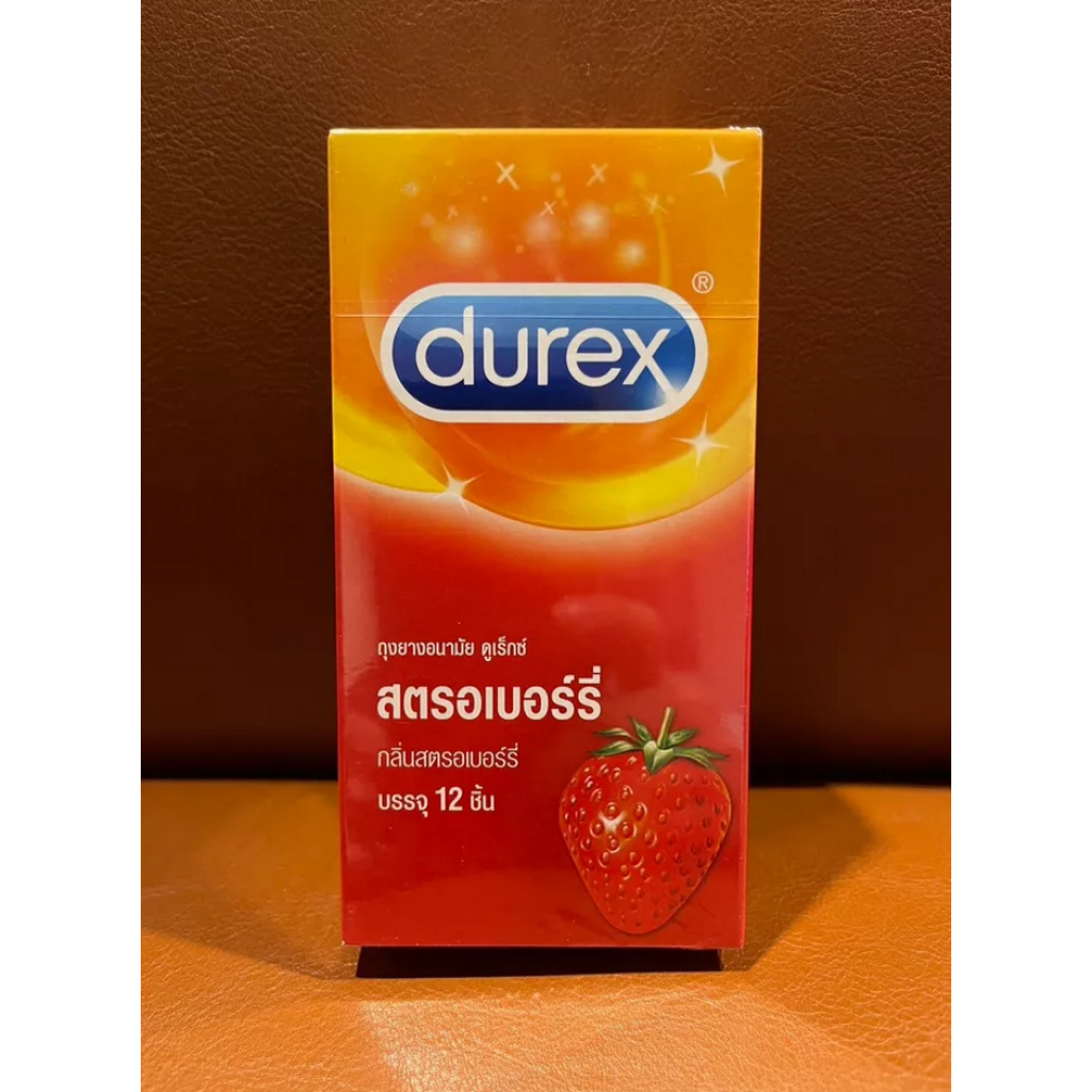 Durex Strawberry 12 Pieces