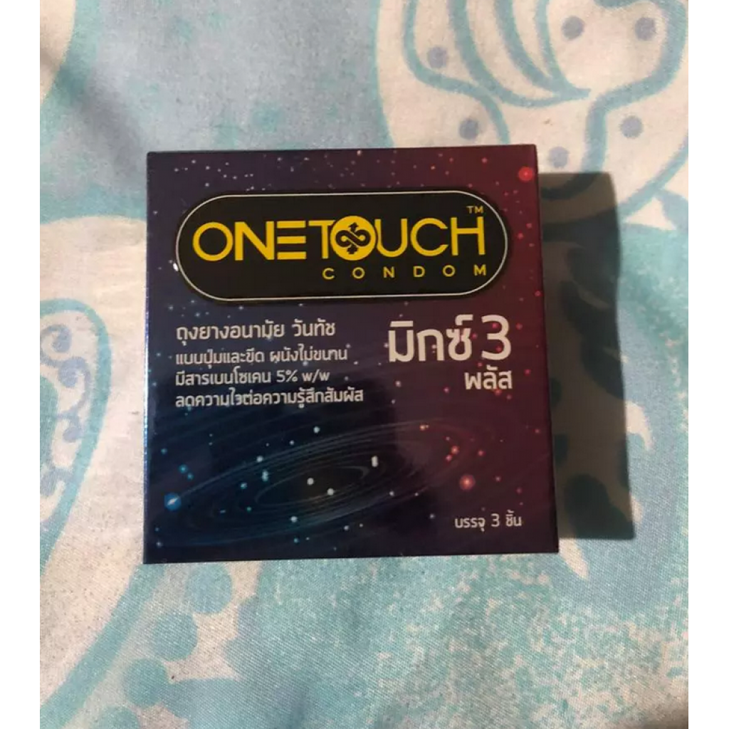 One Touch Condom Mixx 3 Plus 3 Pieces