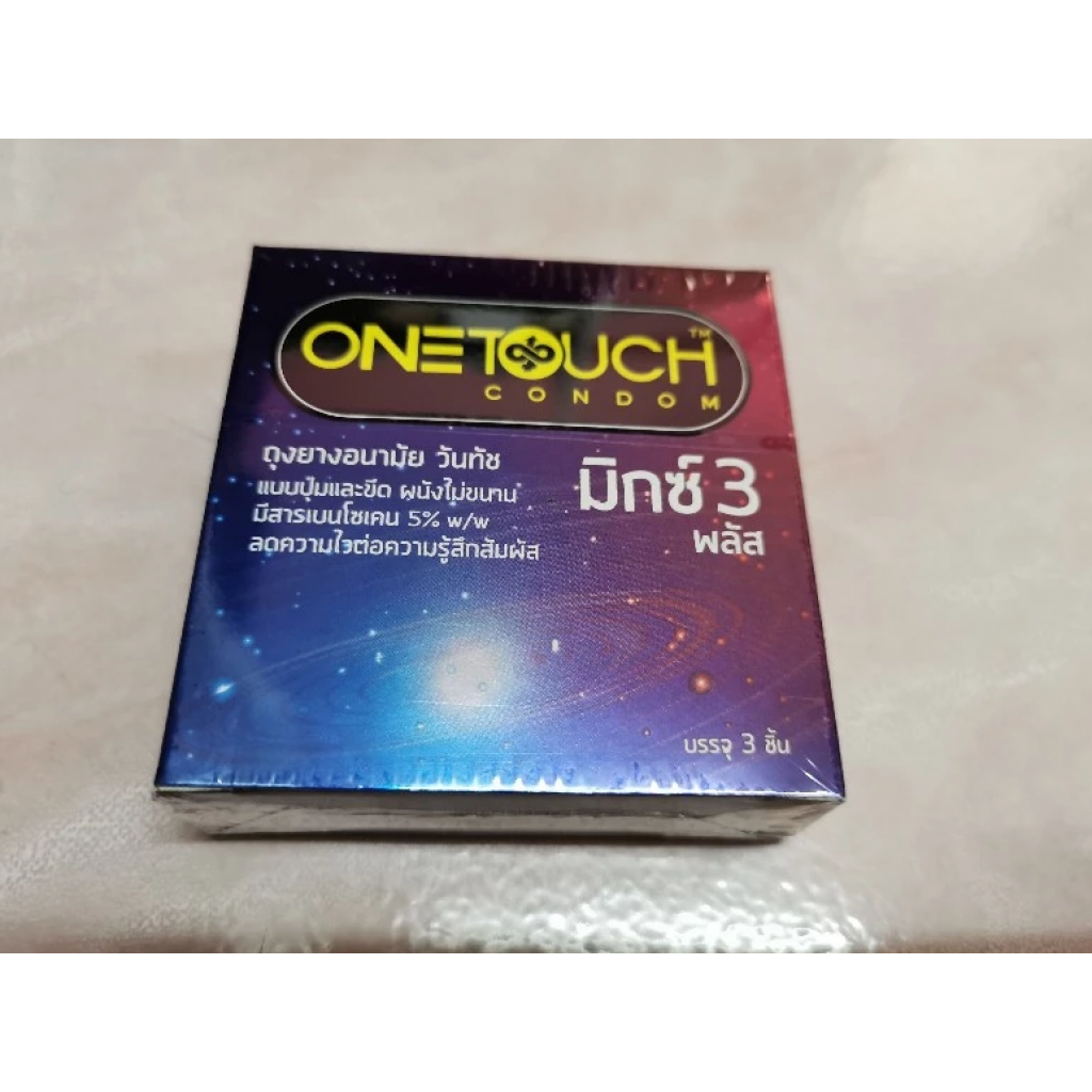 One Touch Condom Mixx 3 Plus 3 Pieces