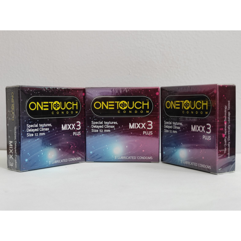 One Touch Condom Mixx 3 Plus 3 Pieces