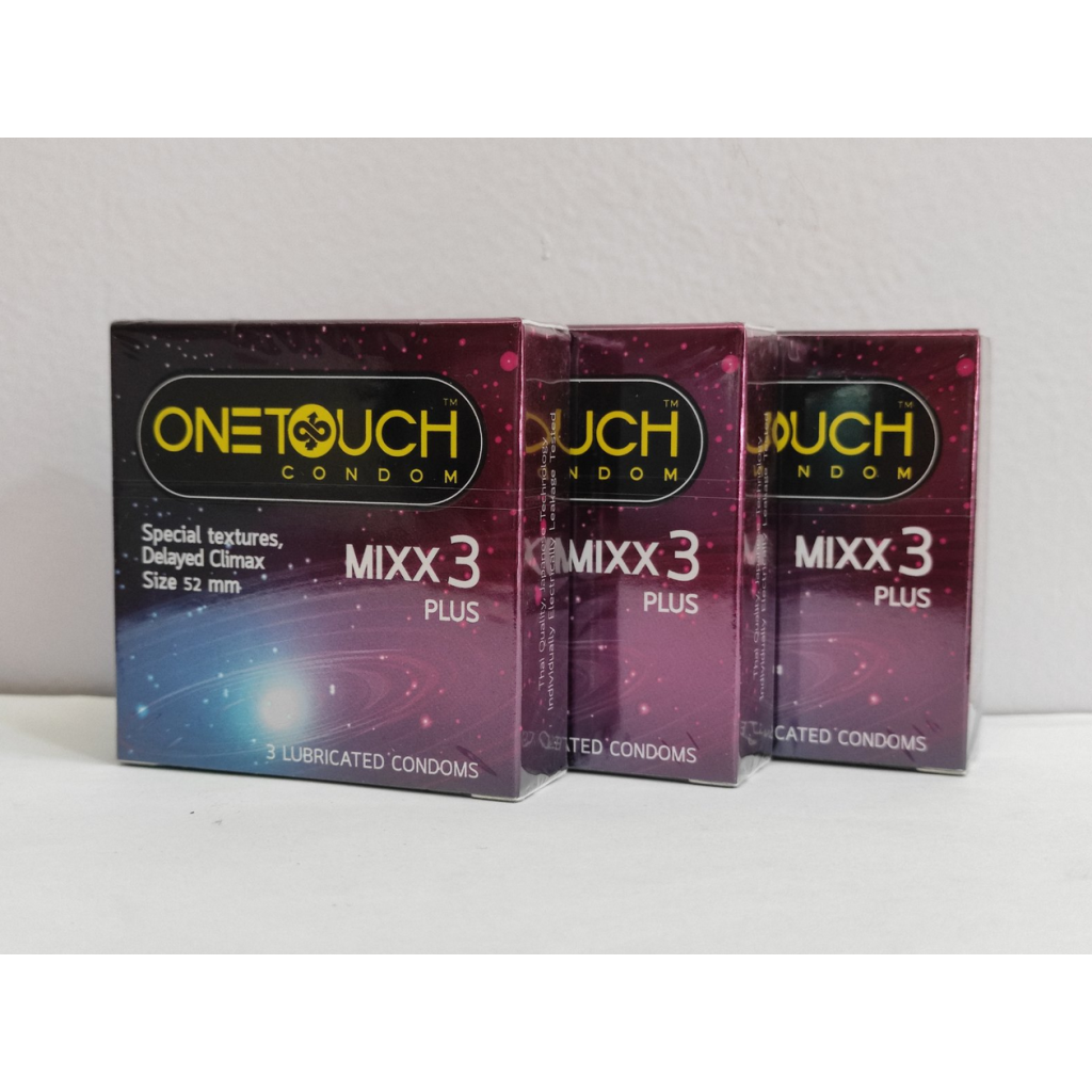 One Touch Condom Mixx 3 Plus 3 Pieces