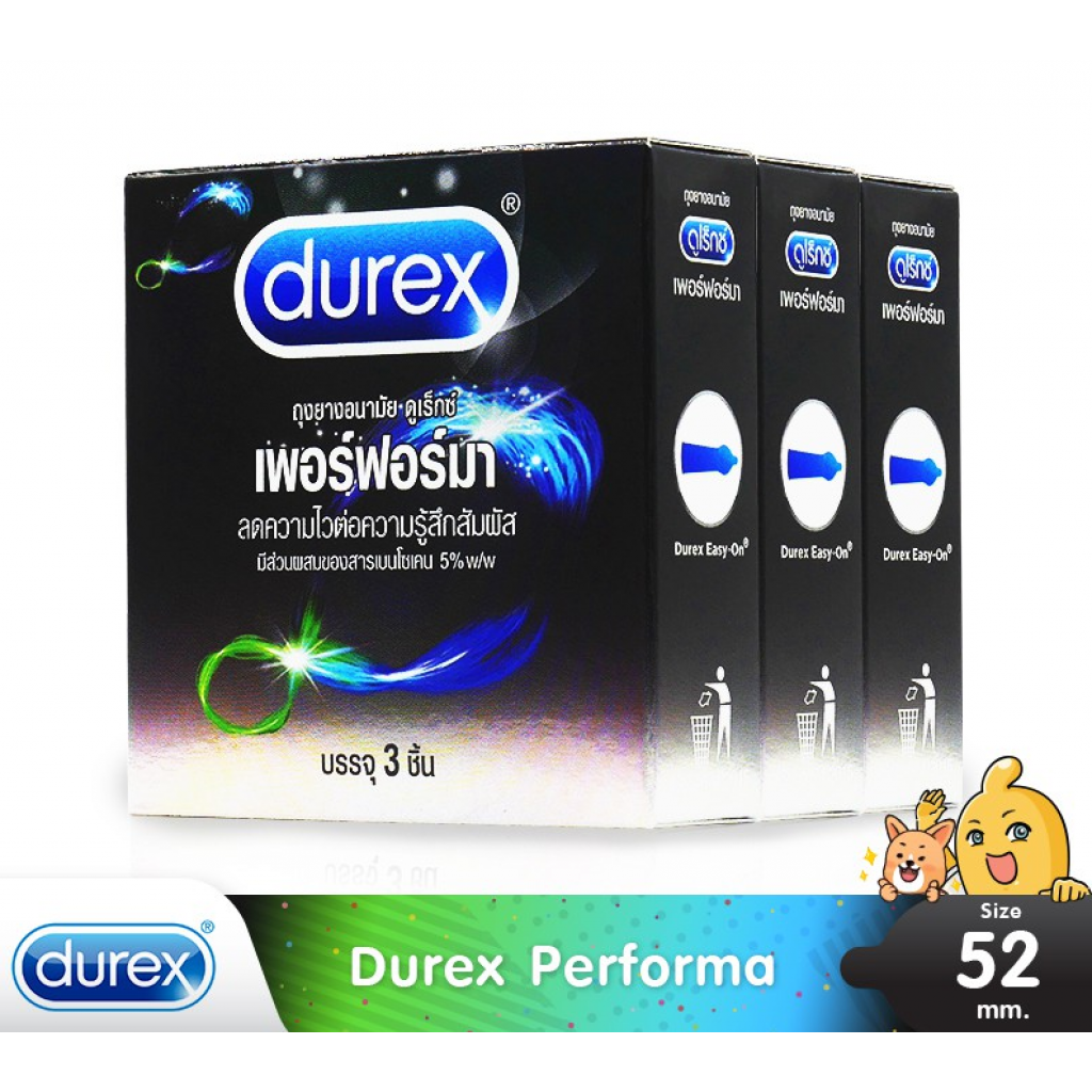 Durex Performa Condom 3 Pieces