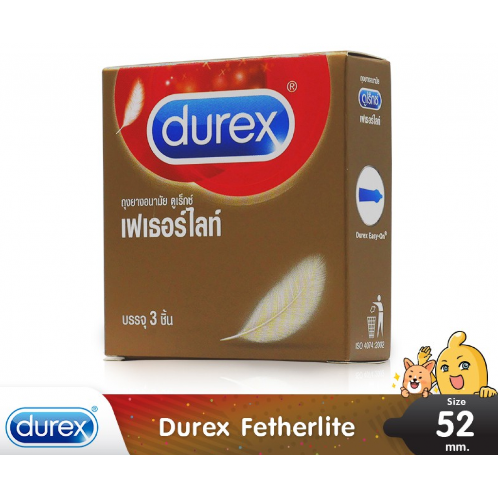 Durex Condom Fetherlite 3 Pieces