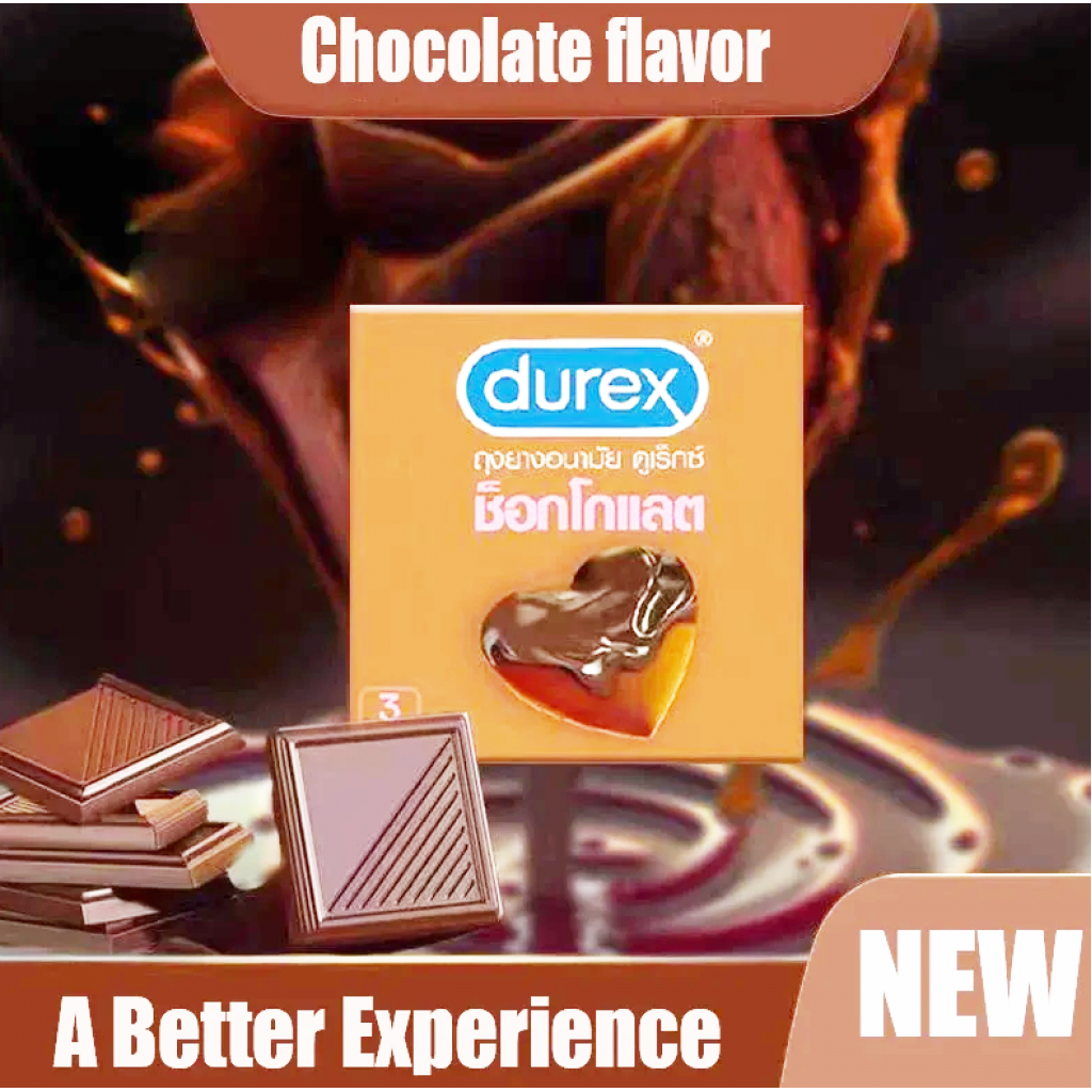 Durex Chocolate Condom 3 Pieces