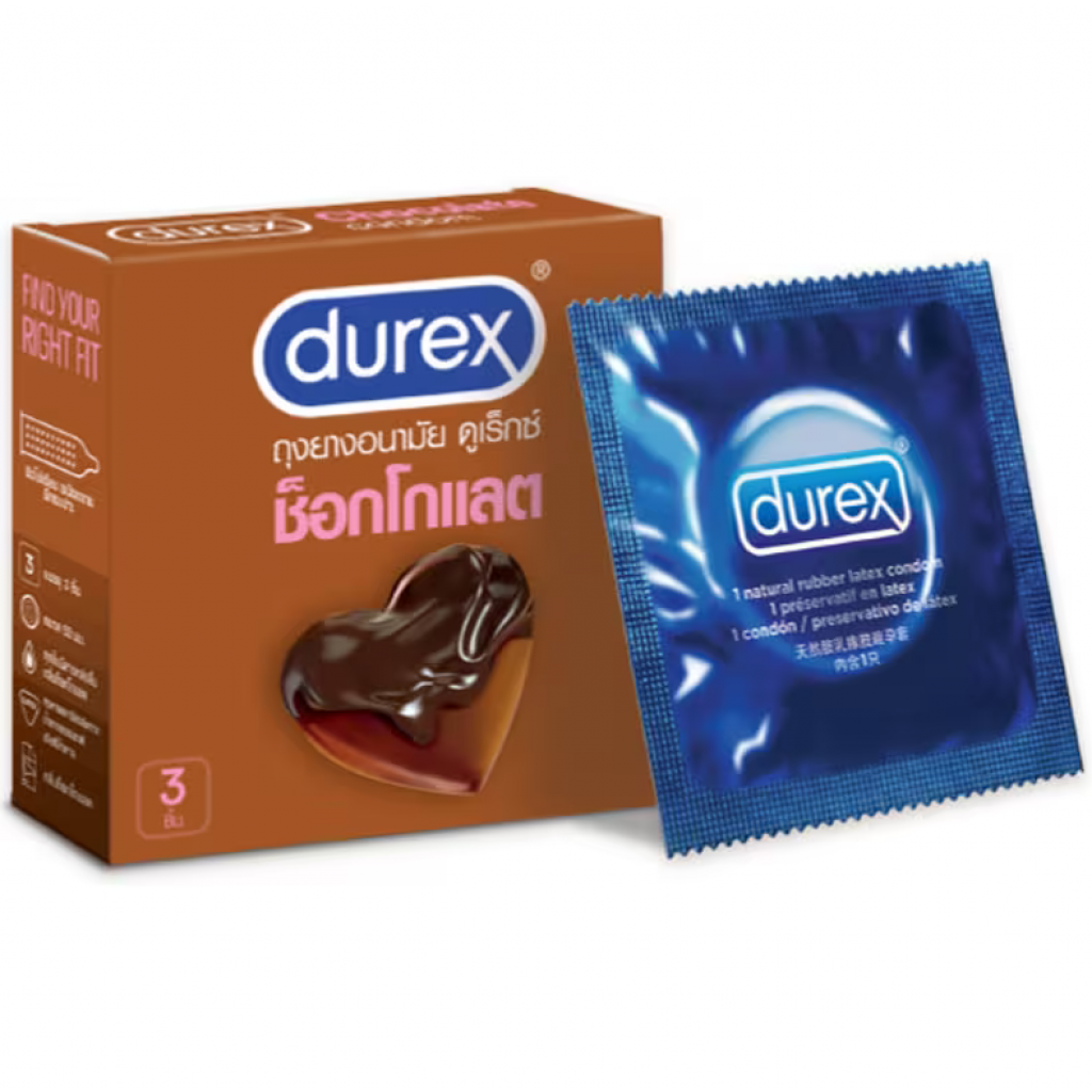 Durex Chocolate Condom 3 Pieces