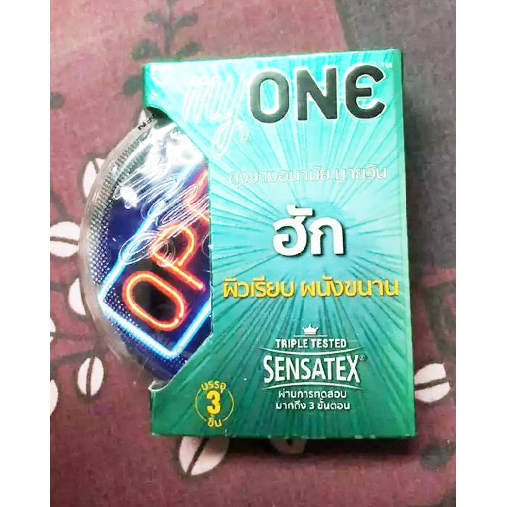 my ONE Hug Condom 3 Pieces 49mm.