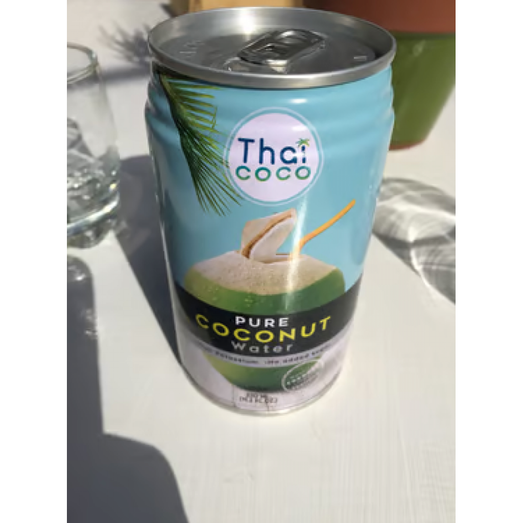 Canned coconut water with pulp 330 ml