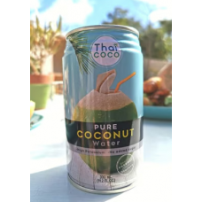 Canned coconut water with pulp 330 ml